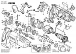 Bosch 0 601 17A 041 GSB 18-2 Percussion Drill 110 V / GB Spare Parts GSB18-2